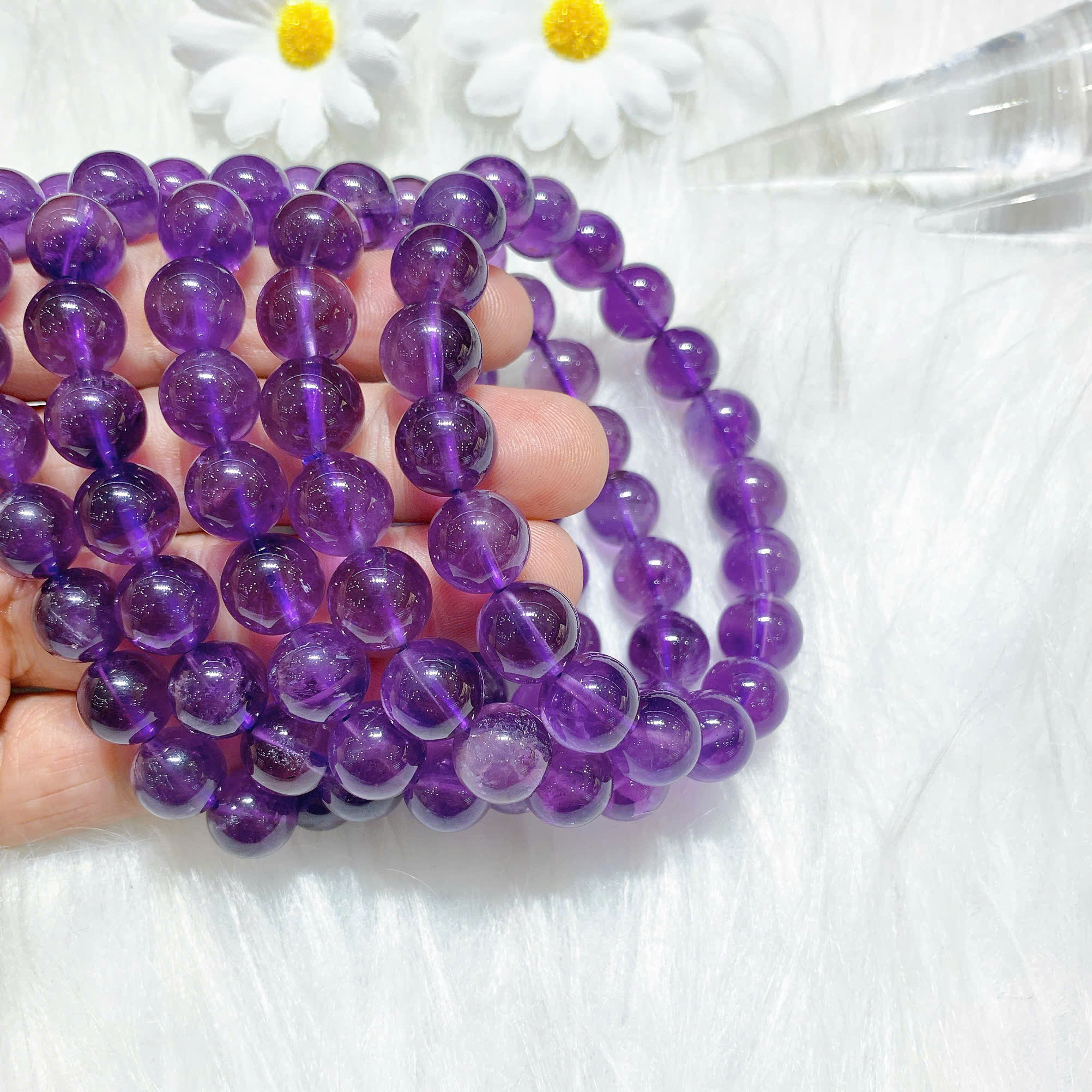 Amethyst - Vòng Tay Thạch Anh Tím